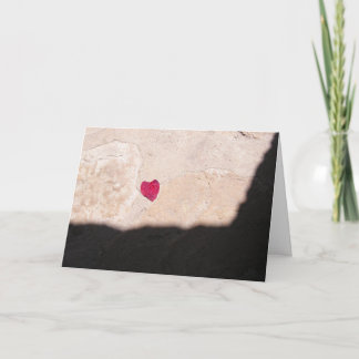 Hjärta av min beskickning helgkort