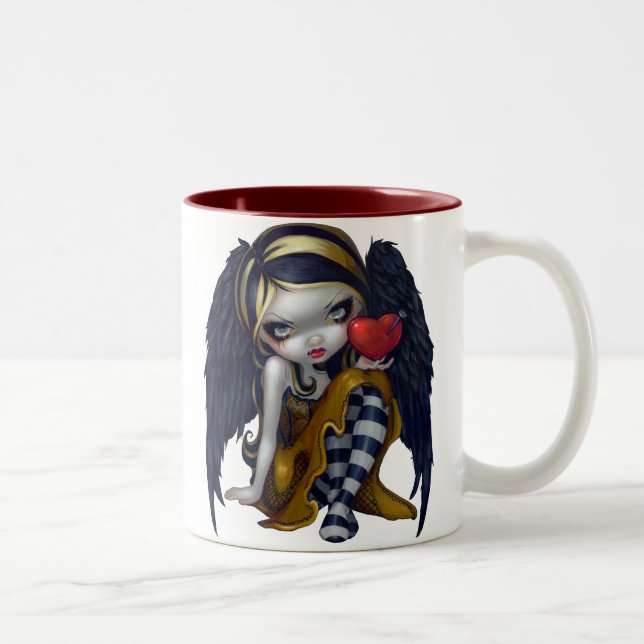 "Hjärta av nagel" mugg (Höger)