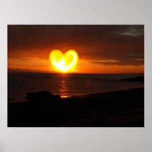 Hjärta av Sanen Juans Poster