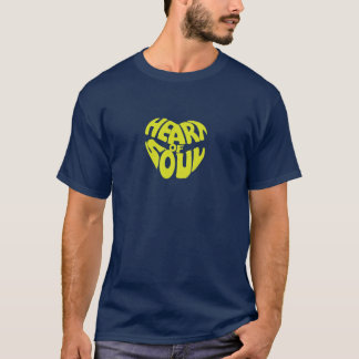 Hjärta av Soulgult Tee Shirt