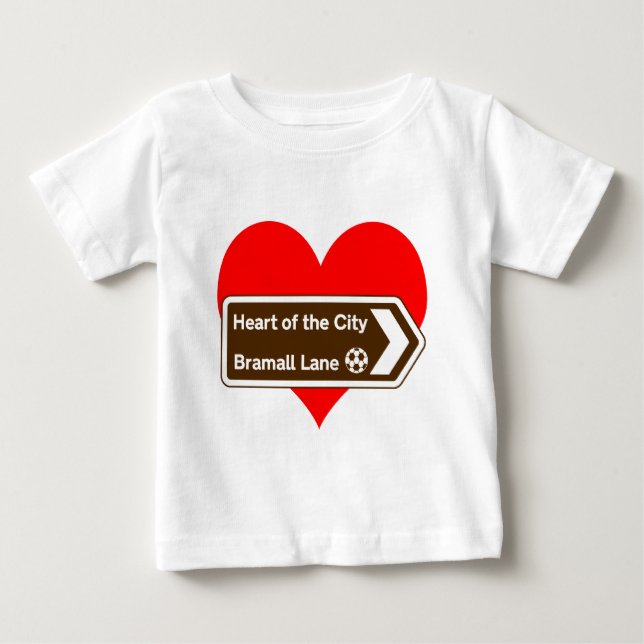 Hjärta av staden t shirt (Framsida)