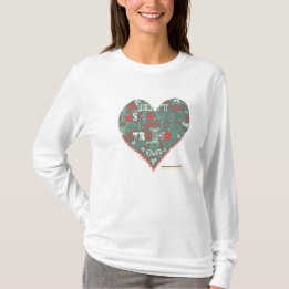 Hjärta av styrka tee