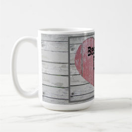 Hjärta Bästa Pappa Någonsin Kaffemugg