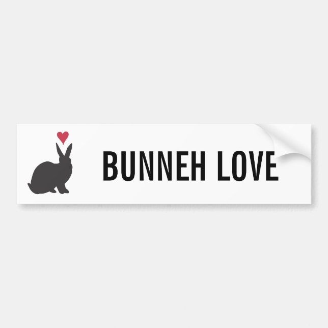 Hjärta Bunneh Bildekal (Framsidan)