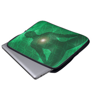 Hjärta Chakra Anahata Laptop Fodral