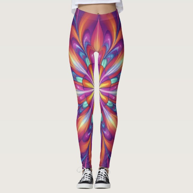 Hjärta Chakra  Leggings (Framsida)