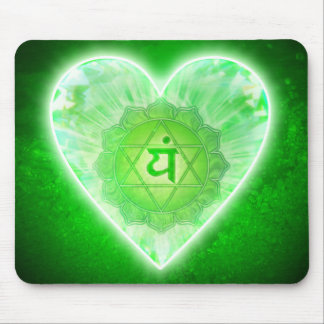 Hjärta Chakra Mousepad Musmatta