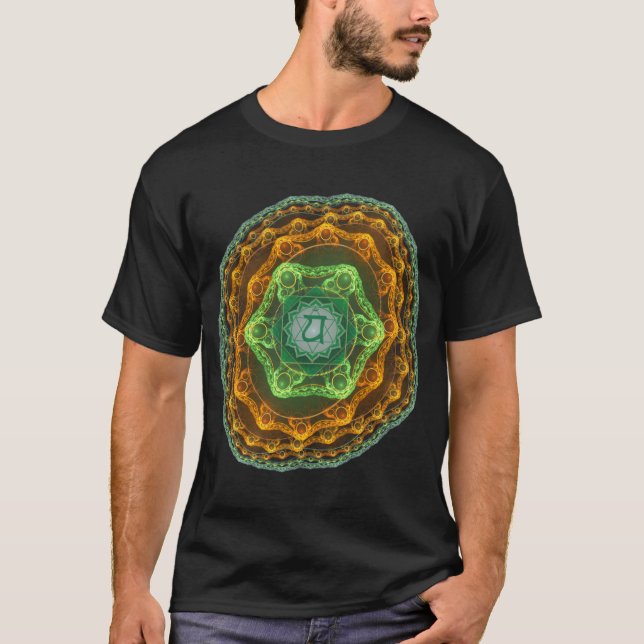 Hjärta Chakra Tee (Framsida)