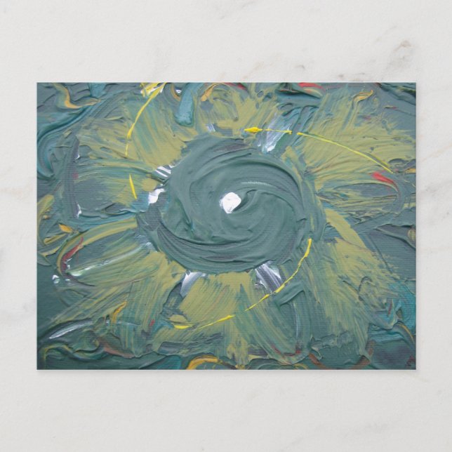 Hjärta Chakra Vykort (Framsida)