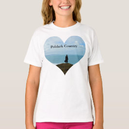 Hjärta Cornwall England för Poldark landfoto Tee
