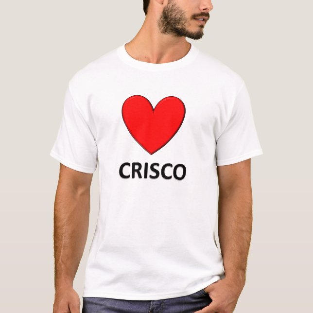"Hjärta" Crisco T Shirt (Framsida)