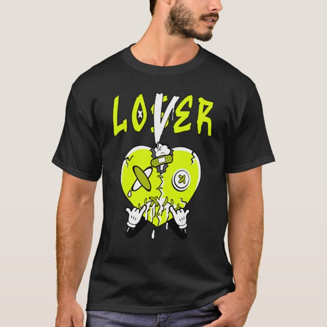 Hjärta droppande Og Visionaire Volt 1s Matchande T Shirt (Framsida)