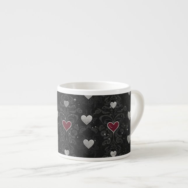 Hjärta  espressomugg (Framsida höger)