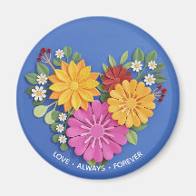 Hjärta för skulpterad Blommigt