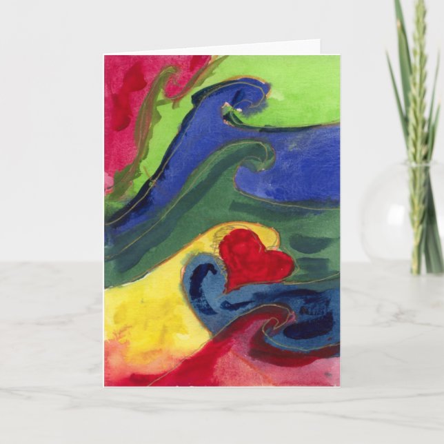 Hjärta Helgkort (Framsida)
