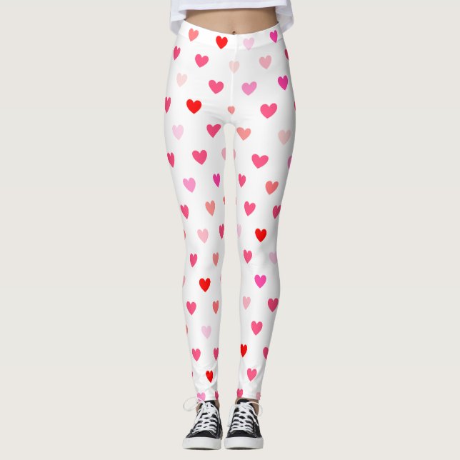 Hjärta Hjärta Leggings (Framsida)