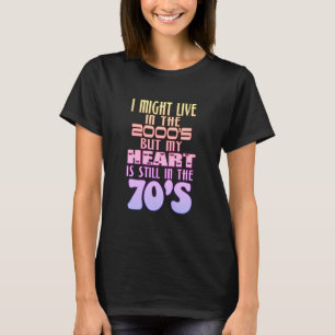 Hjärta i 70-talet t shirt