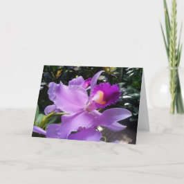 Hjärta i blomman kort