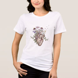 Hjärta i Bloom T Shirt