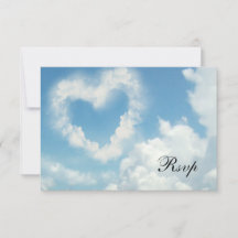 Hjärta i molnen, romantisk kärlek under blå himmel