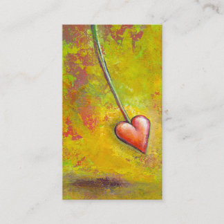 Hjärta i rörelse - rolig samtida målningkonst visitkort