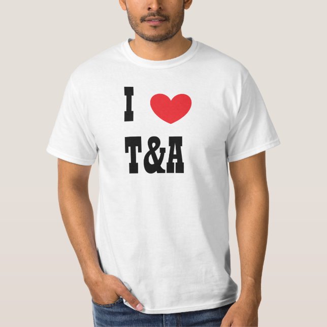 hjärta I, T&A Tee Shirt (Framsida)