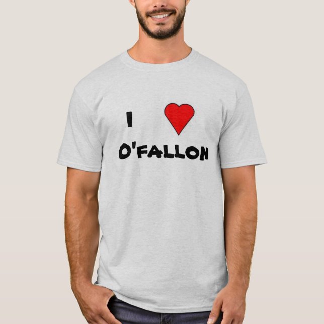 hjärta   IO'fallon Tee Shirt (Framsida)