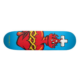 Hjärta Jesu Skateboard Bräda 21,5 Cm