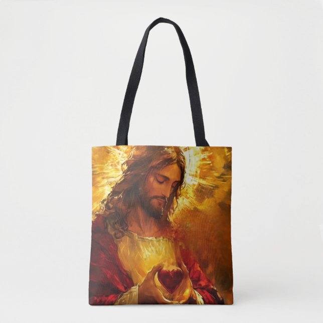 Hjärta Jesu  Tygkasse (Framsida)