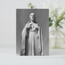 Hjärta Jesus Tack Kort