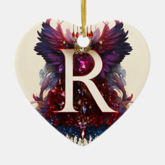 Hjärta Julgransprydnad Keramik