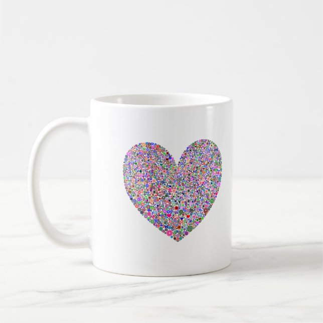 Hjärta Kaffemugg (Vänster)