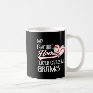Hjärta Kärlek Söt Favorit Hockeyspelare Kallar Mig Kaffemugg