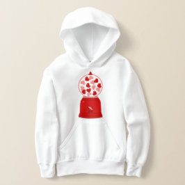 hjärta kärlek valentin tuggummi maskin tuggummitug t shirt