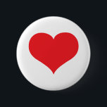 Hjärta klämmer fast knapp<br><div class="desc">För valentines! Eller någon annat tillfälle!</div>