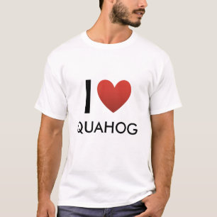 Hjärta kopierar, I, QUAHOG T-shirt