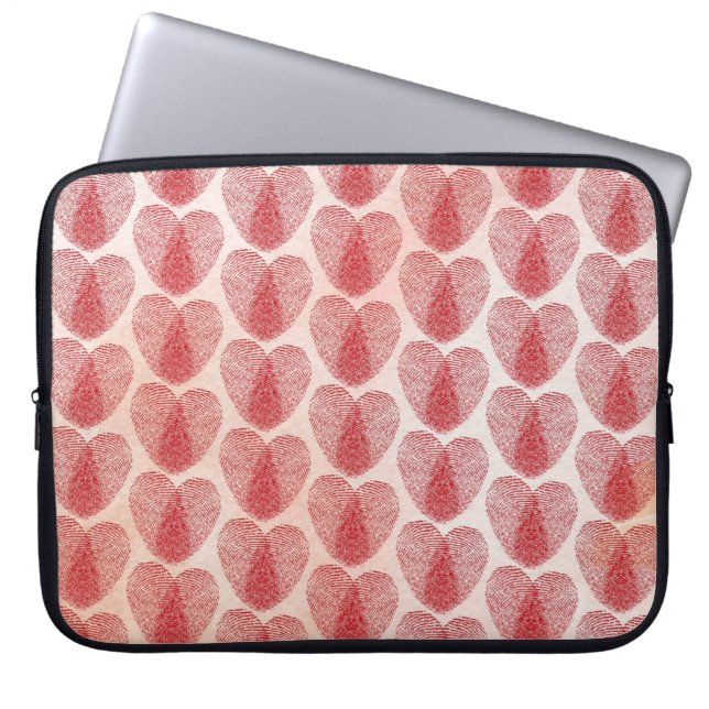 Hjärta Laptop Fodral (Framsidan)