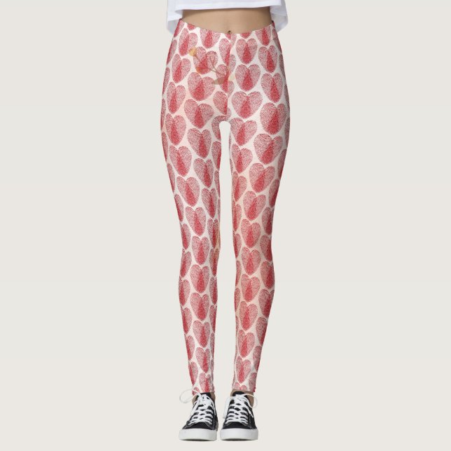 Hjärta Leggings (Framsida)
