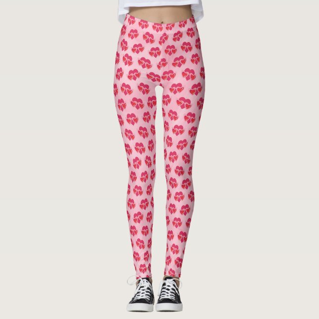 Hjärta Leggings (Framsida)