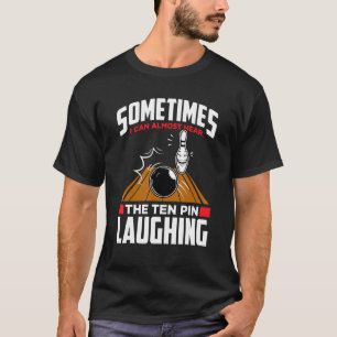 Hjärta med den tio stilen, Bowlareare och gångbar T Shirt
