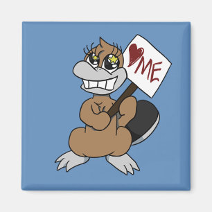 Hjärta-mig Platypi magnet