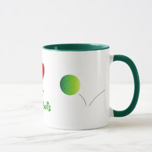 Hjärta min Pickleballs - Mugg