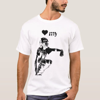 hjärta min stoppareutslagsplats t-shirt