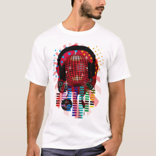 HJÄRTA MIRRORBALL T-SHIRT