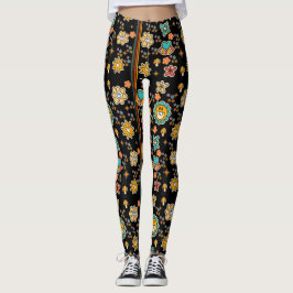 HJÄRTA MÖNSTER LEGGINGS