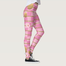 HJÄRTA MÖNSTER LEGGINGS