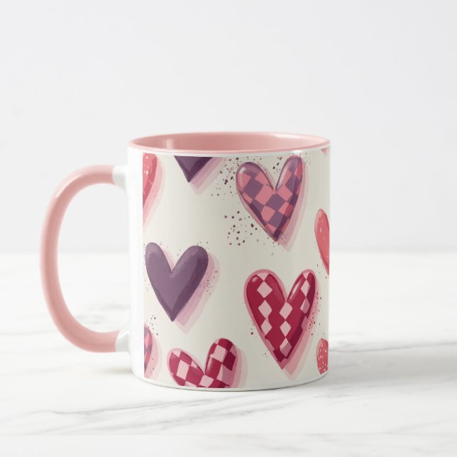 hjärta mugg (Vänster)