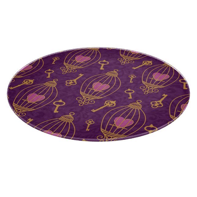 Hjärta-nyckel-mönster (Hörn)