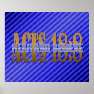 Hjärta och tro poster