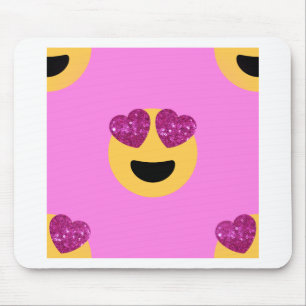 hjärta öga emoji musmatta